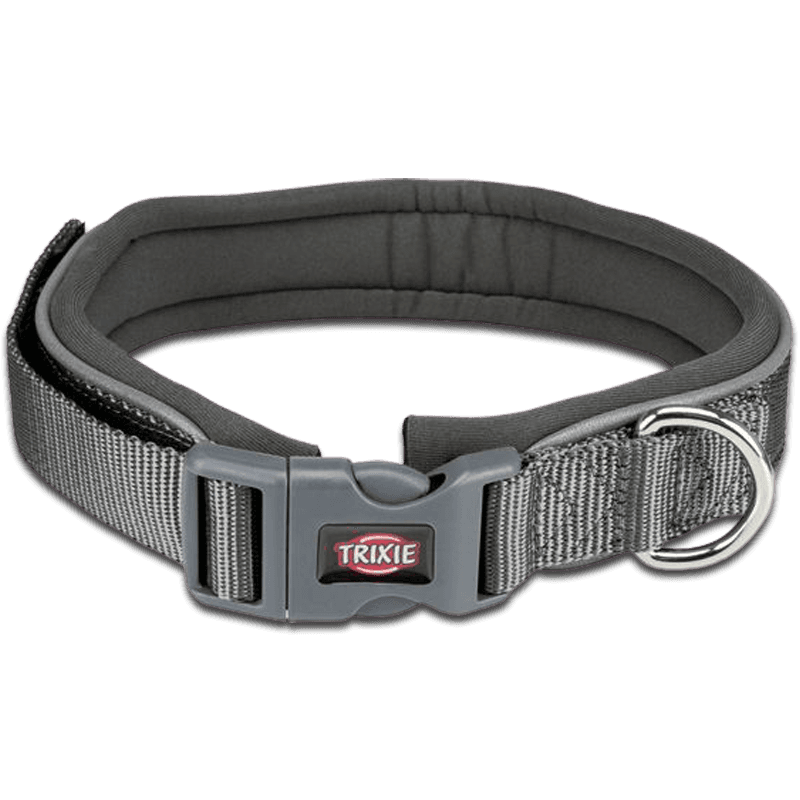 Obroża NYLON, L–XL: 40–65 cm/ 25 mm, królewski błękit